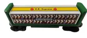 Wooden Whittle Shortline Railroad Easter Bunny Express Lumber Car