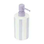 Stripe Soap Dispenser - Lilac