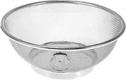 Kitchen Accessory Rice Strainer Bowl Large Vegetable Drain Basket Stainless Steel Drainer Metal Mesh Strainer