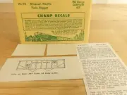 Champ Decals HO HC-92 Missouri Pacific Twin Hopper