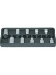Gedore IN19 PM-10 1/2in Screwdriver Socket Set 10 Pc (617415)