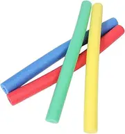 BESPORTBLE 4Pcs Sponge Relay Sticks for Team Building Game Hollow Pool Noodles for Outdoor Family Fun Enhance Communication Skills and Promote Bonding