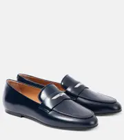 [Tod's] Tod's Leather penny loafers AU 9.5 blue
