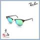 【RAYBAN】RB3016 1145/19 51mm 霧玳瑁金框 綠水銀片 雷朋太陽眼鏡 公司貨 JPG 京品眼鏡