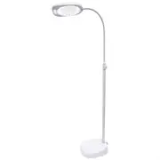 Triumph Arch LED Floor or Desk Lamp with Magnifier for Craft Light