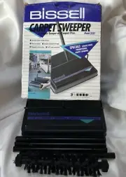 Vintage Bissell Compact Carpet Sweeper - Model 2337 NWB