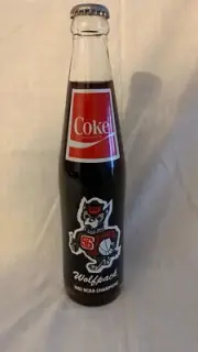 Coke Wolfpack 1983 NCAA Champions Sealed Bottle
