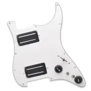 Electric Guitar Humbucker Loaded Prewired Pickguard Two Blade Style High Output