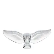 Lalique Barn Owl, Clear
