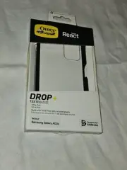 Otter Box Series React Drop+ Samsung Galaxy A03s Clear/black Side Phone Case
