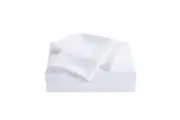 Royal Comfort Single Bed Sheet Set w/ 2x Pillowcase Bamboo Cooling 2000TC White