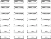 SOWAKA 30 Pcs Swimsuit Bra Hook Bra Strap Replacement Hook Metal Adjustable Slide Hooks for Bathing Suit Clips Swimsuit Tops Lingerie Sewing Accessories (2.5 cm, Silver)