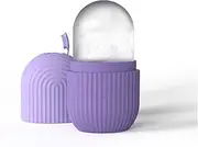 [LO MERECES] Ice Roller for Face, Ice Cube Facial Roller Massager, Reusable Silicone Face/Neck Ice Mold for Skin Care, Reduce Migraine Pain, De-Puff Eye Bags