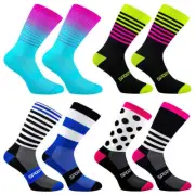 Men Cycling Socks High Compression Quality Road Bike Socks Men Women Durable Bre