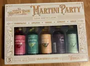 The Midtown Room MARTINI PARTY Cocktail Mixes set of 5