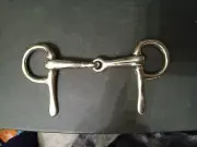 Used half cheek snaffle bit 3 1/2 in mouth