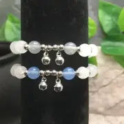 2 PC Handmade Bohemian Beaded Stackable Stretch Bracelet Set New 9929