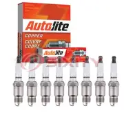 8 pc Autolite Copper Core Spark Plugs for 1974 Ford Galaxie 500 7.5L V8 gc (for: Ford)