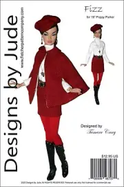 Fizz Doll Clothes Sewing Pattern 16" Poppy Parker & Tulabelle Dolls Integrity