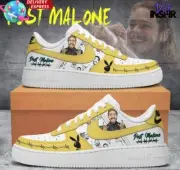 Post Malone “I Like Long Walks Away From Everyone” Fan Made Air Force 1