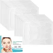 Pack of 256 Anti-Wrinkle Face Face Wrinkle Remover Strips, Anger Wrinkle Plasters, Reusable Wrinkle Pads for Forehead Wrinkles, Wrinkles, Crow Feet, Laughter Lines, Mouth Chest
