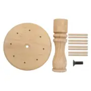 Beech 8 Spool Thread Rack Holder Sewing Embroidery Quilting Stand Organizer