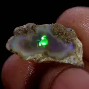 8.60 Ct Original AAA+ Ethiopian "Play-Of-Color" Fire Opal Rough Natural Gemstone
