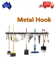 64" TOOLHOOK Garden Tool Storage Rack Hook Secure Hold Tidy Mop Metal Hook