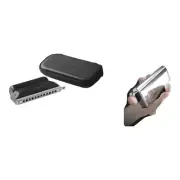 Suzuki Shinobix SNB-48 Chromatic Harmonica Silencer + Lesson Book & CD Set