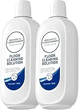 Floor Cleaning Solution Compatible With Tineco, Deep Cleans for Multiple Hard Floors, Suitable With All Robot Vacuums with Mopping and Cordless Wet/Dry Vacuum Mop Cleaner (2 Bottle)