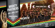 Penrith Panthers NRL 2021 Premiers Premiership Car Half Back Window Decal