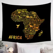 Fascinating Africa The African Continent Tapestry