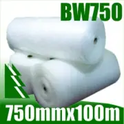 SYDNEY - 2 Rolls Bubble Wrap 750mm x 100m Bubblewrap roll 10mm
