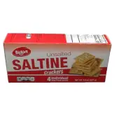 Lot of 6 Pack Bickies unsalted Saltine crackers- 48Oz total. Exp 07/2025