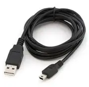 Male Type A USB 2.0 to Male Mini USB Cable