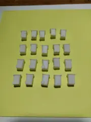 HO Scale Trash Cans Set of 20 Cans per Lot