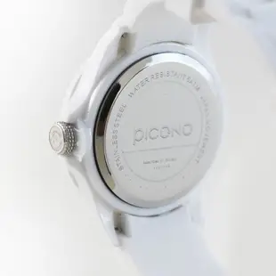 【PICONO】繽紛經典系列運動白色手錶中性錶 / BA-SC-05