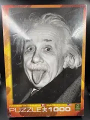 EUROGRAPHICS Albert Einstein Tongue 1000-Piece Puzzle *Sealed*