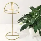 coat Hanger Metal Key Holder Cap Bracket Desktop Storage Rack Hat Display Rack