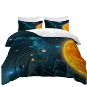 Space Art Solar System Quilt Cover