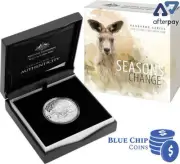 2016 $1 SEASONS CHANGE KANGAROO 1oz FINE SILVER PROOF COIN