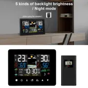 Wireless Digital LCD Indoor & Outdoor Weather Station Clock Calendar Thermometer
