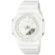 CASIO G-SHOCK 八角形錶殼 經典白 雙顯腕錶 GMA-P2100-7A