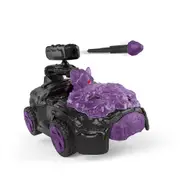 Schleich Shadow CrashMobile w/ Mini Creature Pull Back Car Kids Play Toy 6-12y