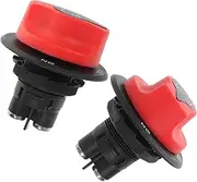 2pcs Battery Power Switch Isolator Rally Switches Disconnect On-Off -Road Vehicle Accessories and Part Battery Disconnect Switch