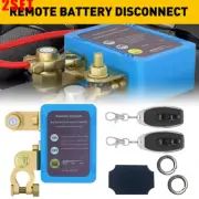 2Set Remote Battery Disconnect Switch 12V 240A Battery Kill Switch for Auto RV A (for: Subaru)