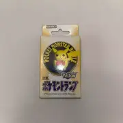 Nintendo Pokemon Poker Playing Cards trump Yellow Pikachu Japanese NEW