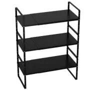 Expandable Cupboard Organizer,Large Kitchen Cabinet Organizer Stackable Shelf...