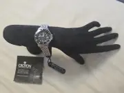 Croton Stainless Steel 10 ATM Japan Diver Quartz Ladies Watch