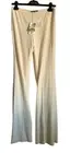 Roberto Cavalli Women’s Dress Pants 38 Bootcut Wool Blend Zipper Beige New Tags